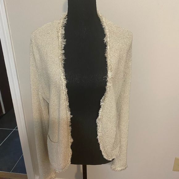 INC sparkly open sweater Sz S - Picture 1 of 11